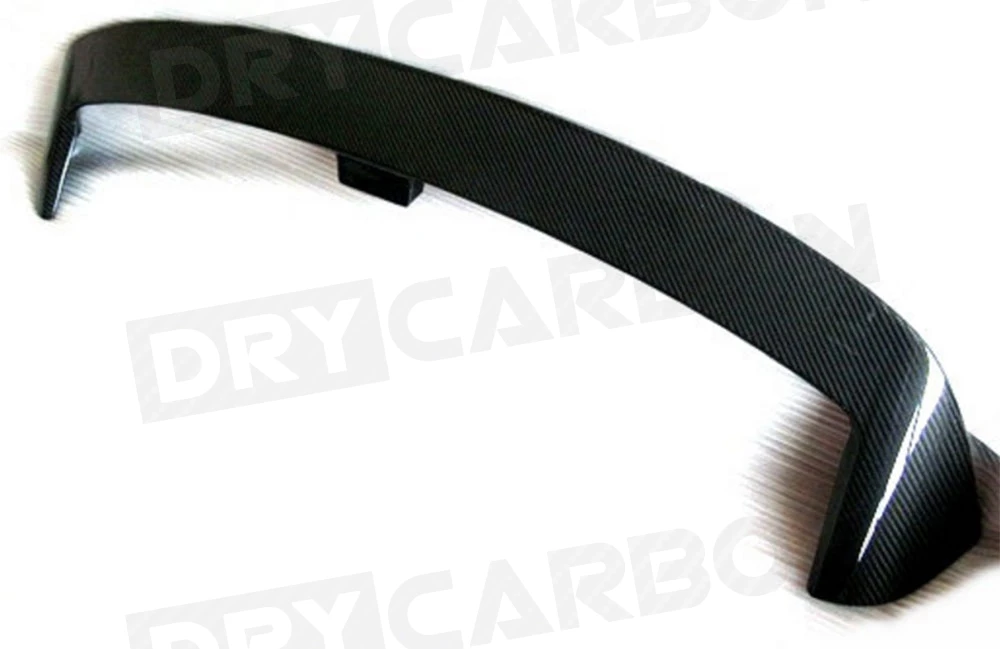 Задний спойлер на крышу из углеродного волокна/стеклопластика черный для Volkswagen VW