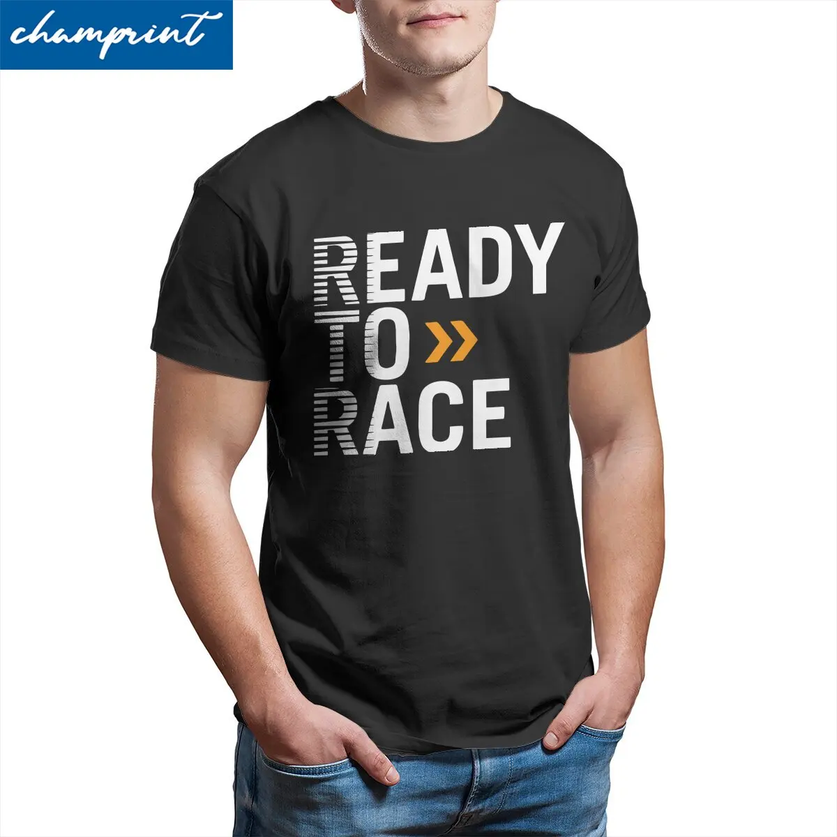 

Men Ready To Race T Shirts Enduro Cross Motocross Bike 100% Cotton Clothing Short Sleeve Crewneck Tees Birthday Present T-Shirts