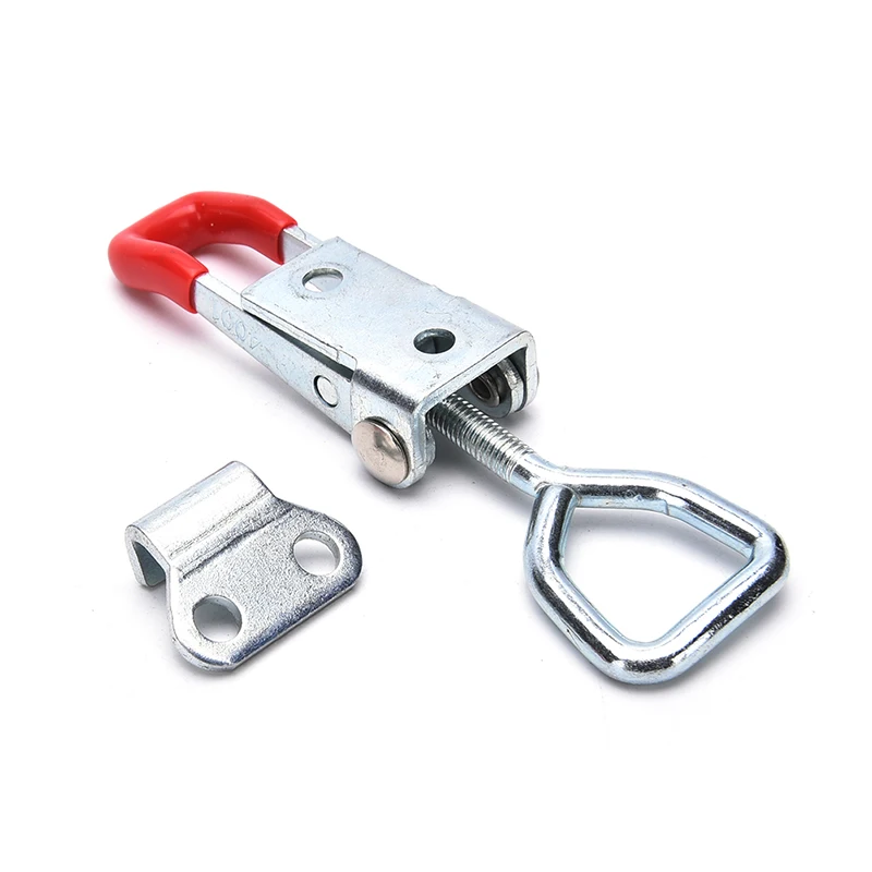 

1pcs Adjustable Cabinet Boxes Lever Handle Toggle Catch Latch Lock Clamp Hasp For Industries Tools