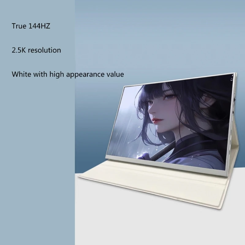 Портативный ЖК-монитор 13 5-дюймовый дополнительный экран для ноутбука поддержка