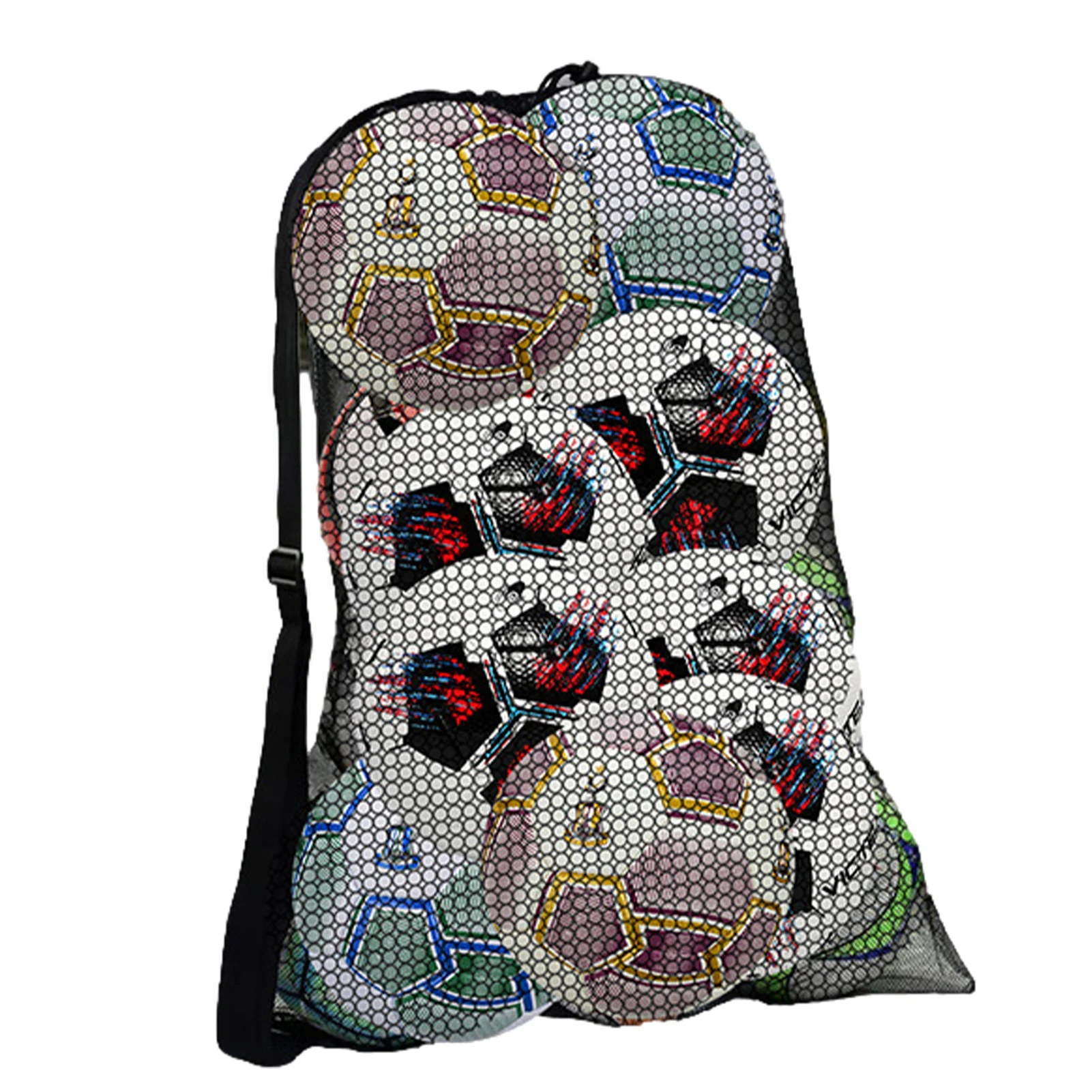 

Soccer Waterproof Football Carrying Storage Bag Ball Volleyball Sack Extra Large Outdoor Basketball Mesh Drawstring Net Sports