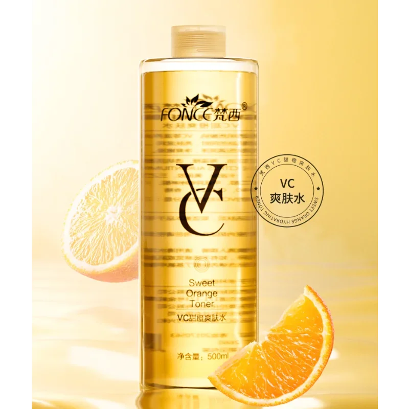 Тоник FONCE Orange Vitamin C 500 мл увлажняющий освежающий осветляющий восстанавливающий