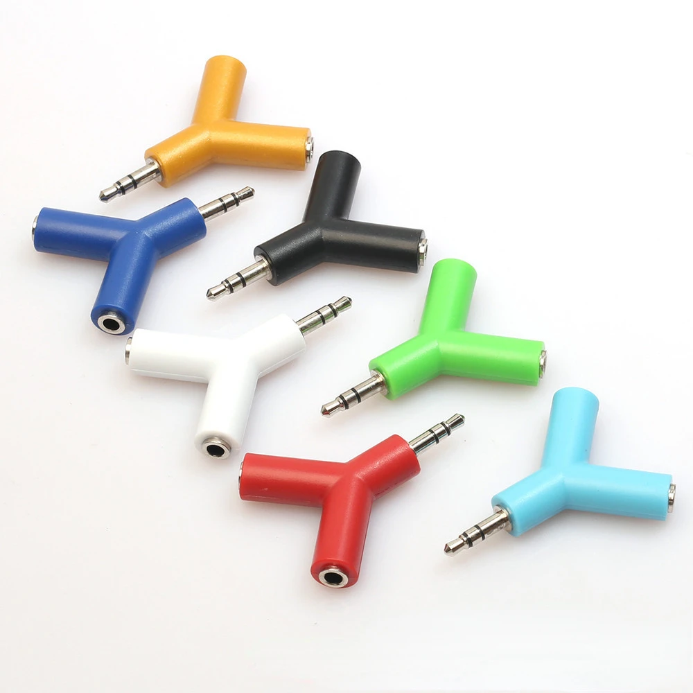 Аудио-кабели для ПК/MP3-плеера смартфона Y-образный адаптер наушников 3 5 мм