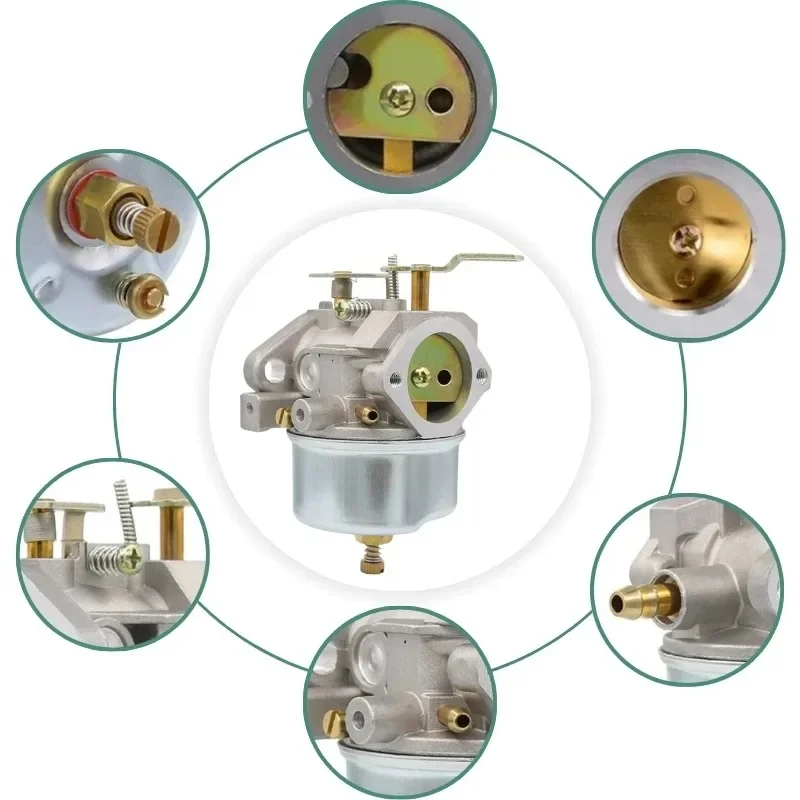 Карбюратор для Tecumseh 632334 A 632370 632536 640105 HM70 HM80 HMSK80 HMSK90 HM100 HMSK100 7hp Снегоочиститель