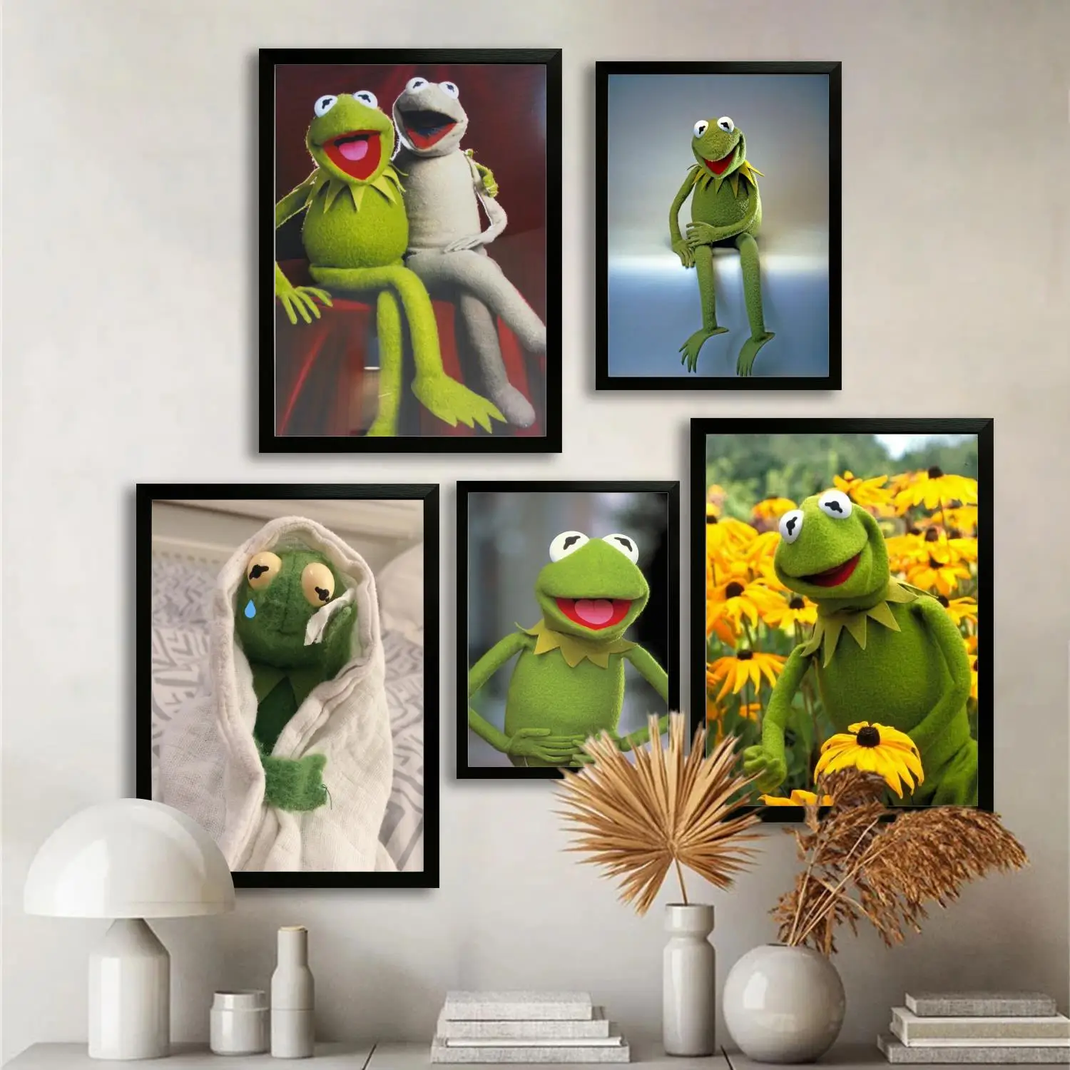 Художественный постер Kermit на холсте
