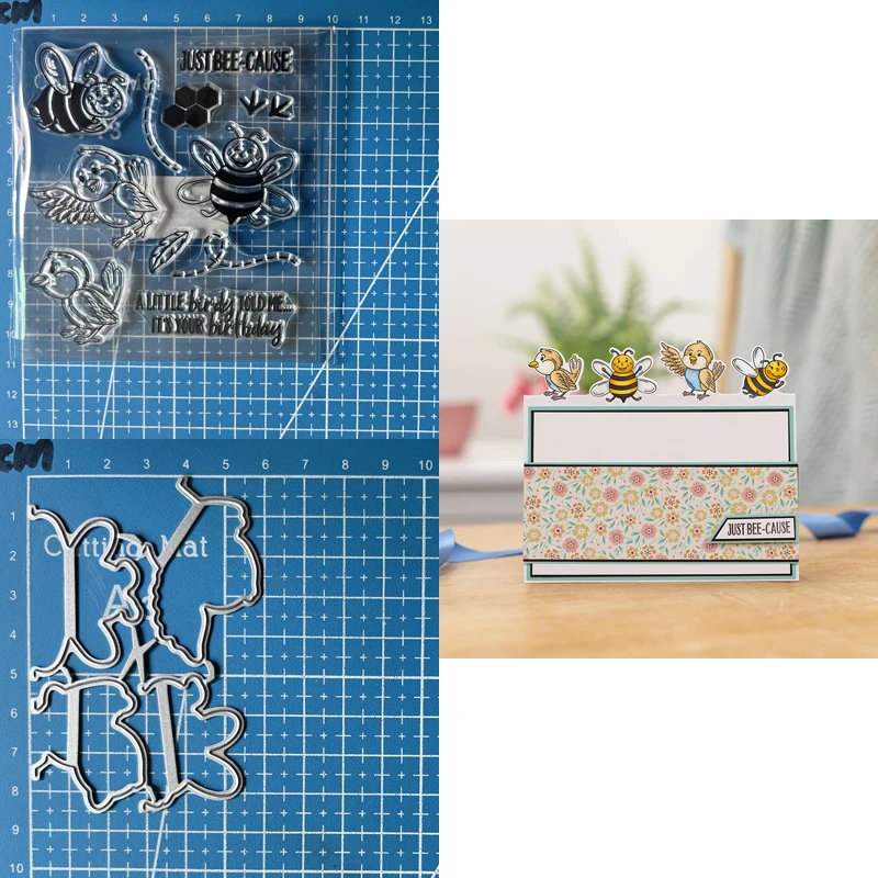 

Металлические штампы и штампы Lucky богини просто пчела-причина Сделай Сам Скрапбукинг Фотоальбом декоративное тиснение бумажная карточка