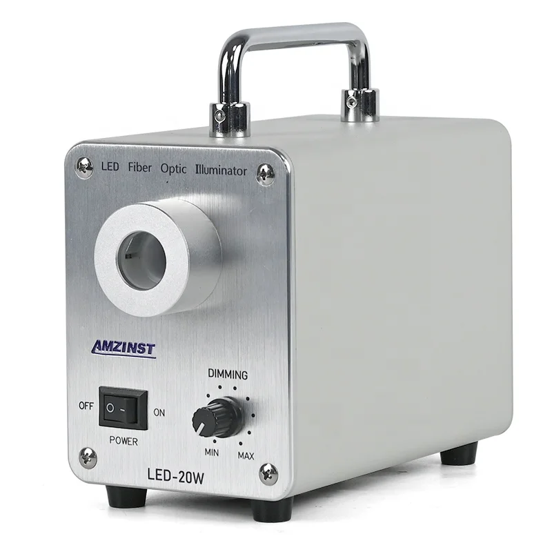 Фото Самый продаваемый высококачественный OFL-20W 20W светодиодный холодный оптоволоконный осветитель с переменной интенсивностью №1
