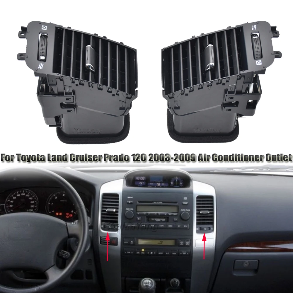

For Land Cruiser Prado 120 LC120 LEXUS GX470 LHD New Air Conditioner Outlet A/C Air Conditioning Vents Plate Panel 55563-10050