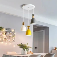 led pendant lights modern bedside lamp bar counter northern restaurant ceiling chandelier coffee store lamps for kitchen fixture