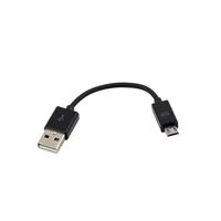10cm usb 2 0 a to micro b data sync charge cable cord for cellphone pc laptop new male to male cable universal