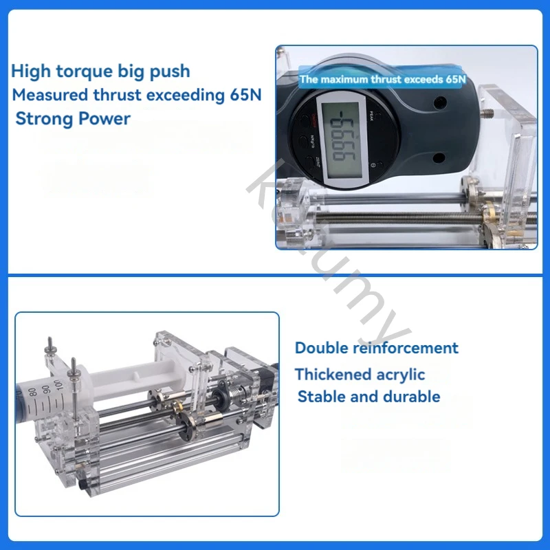 Лабораторный микрошприцевой насос настольный инъекционный шприц-пропеллер