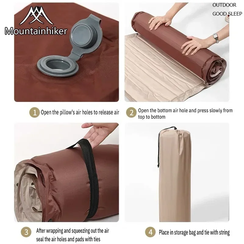 Mountainhike | Самонадувающийся матрас для кемпинга 5 см Ультра-толстый