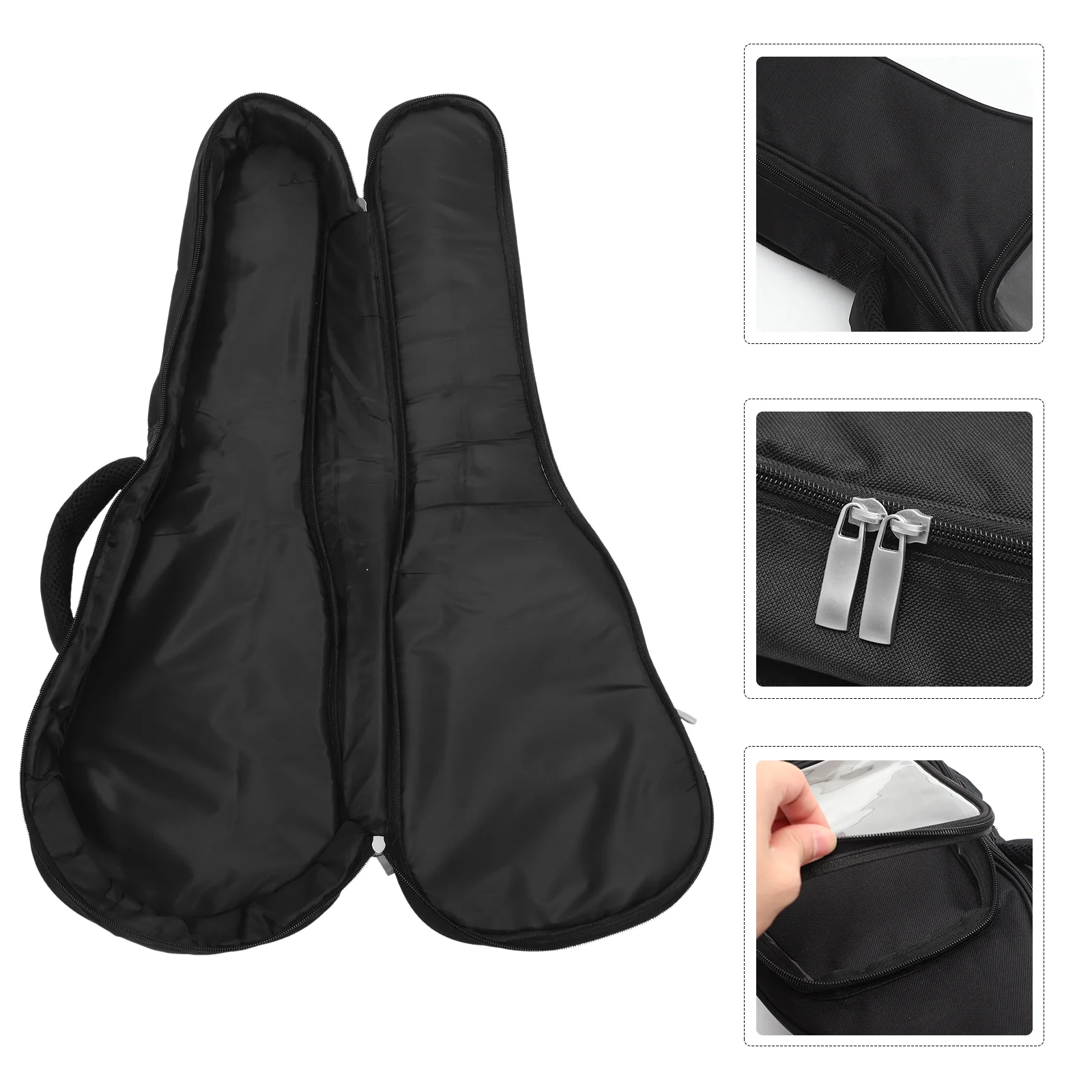 

Ukulele Bag Portable Storage Container Carrying Musical Instrument Pouch Case