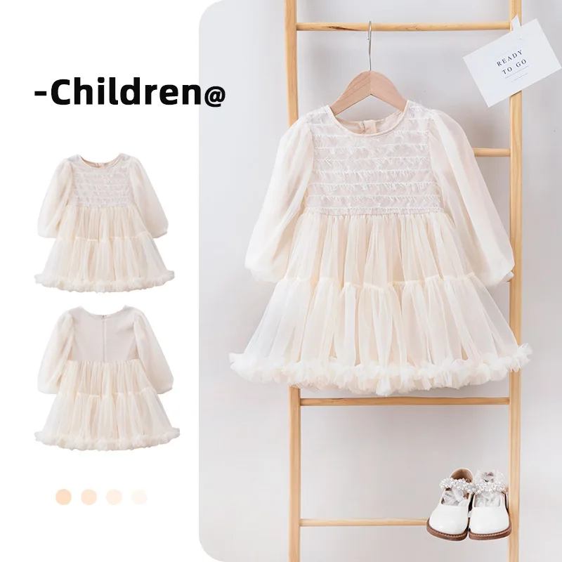 

Girl Princess Tutu Dress Infant Toddler Butterfly Puff Sleeve Baby Girls Tulle Vestido Pageant Party Birthday Baby Clothes L298