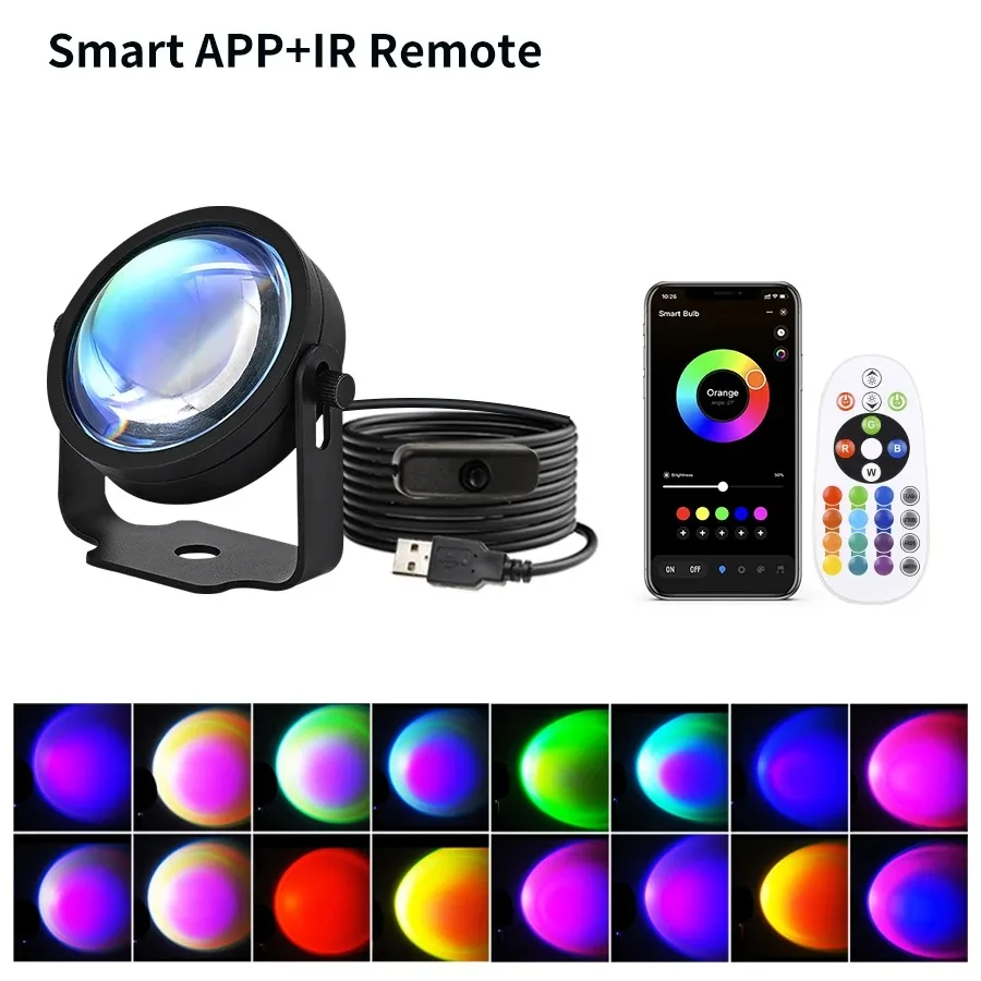 

Проектор-лампа Tuya Smart LED RGB