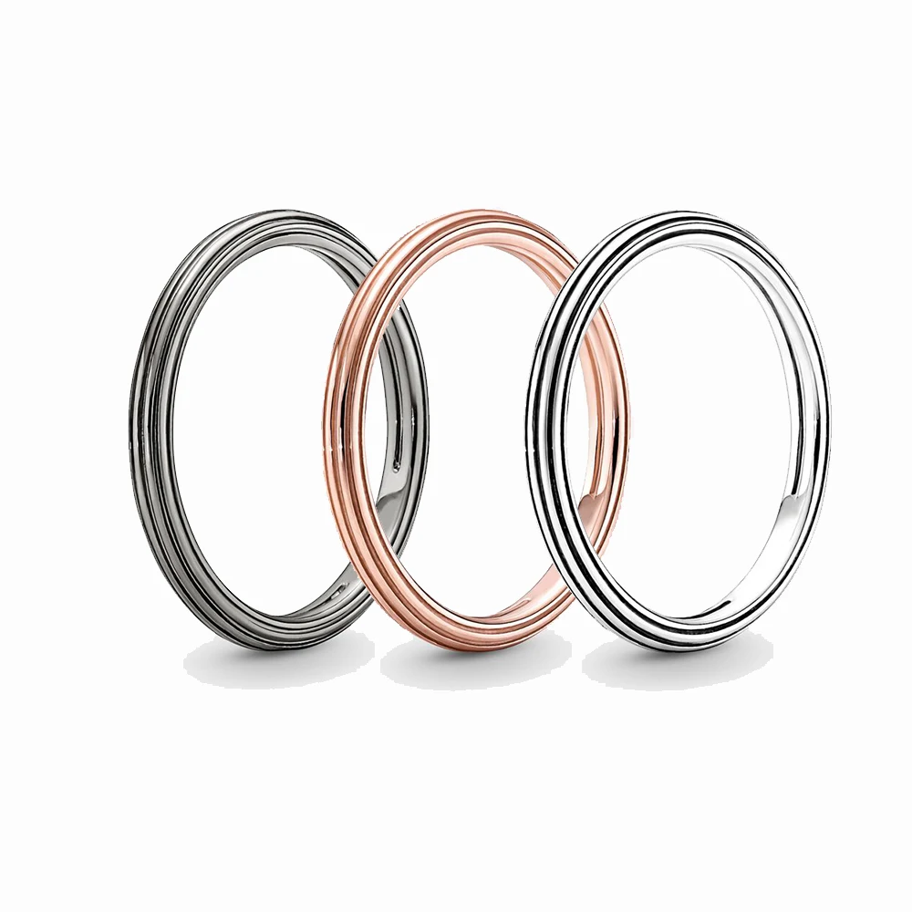 

Женское кольцо из серебра 925 пробы с покрытием рутения