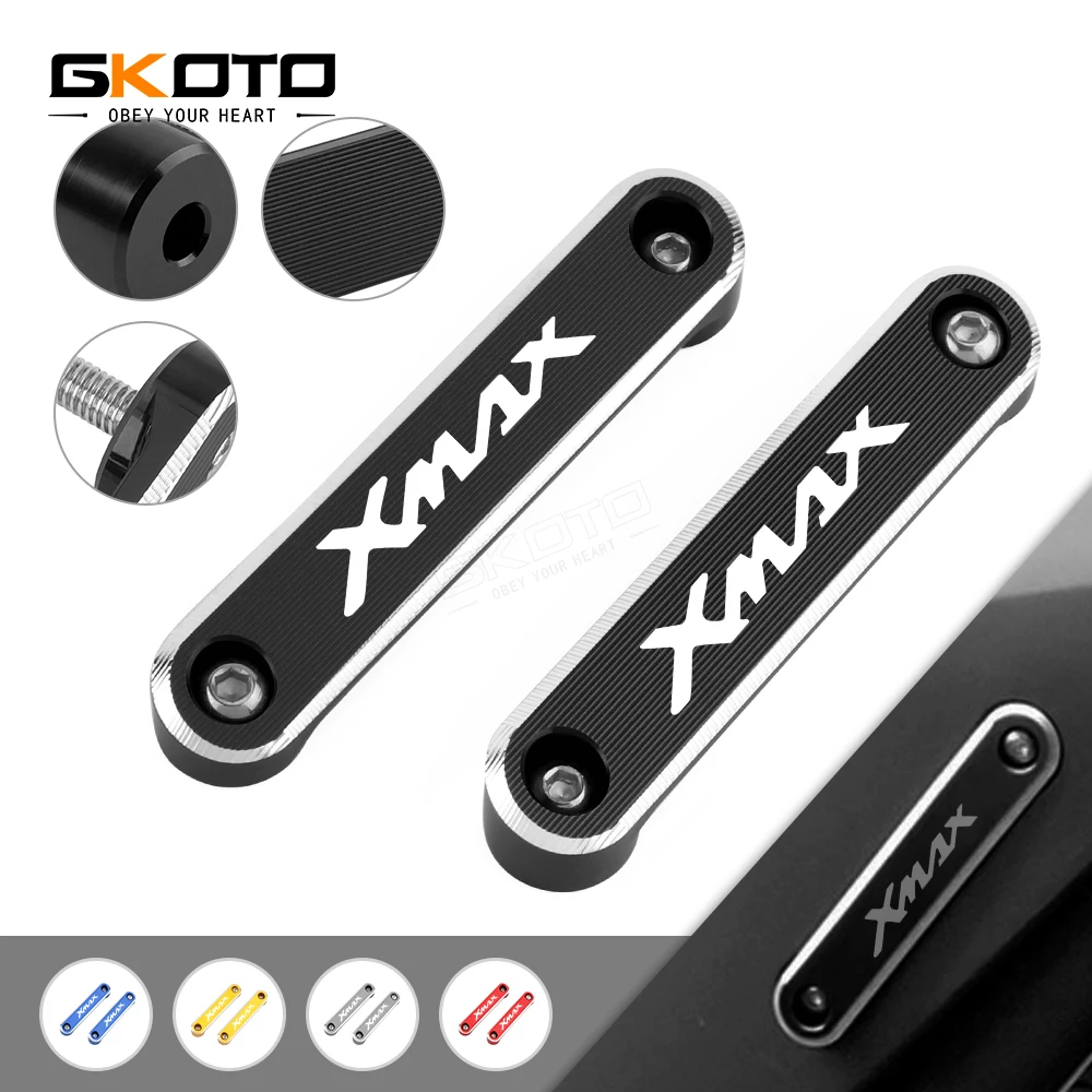

Motorcycle Accessories CNC Front Axle Coper Plate Decorative Cover For Yamaha XMAX300 XMAX400 XMAX 300 400 X-MAX