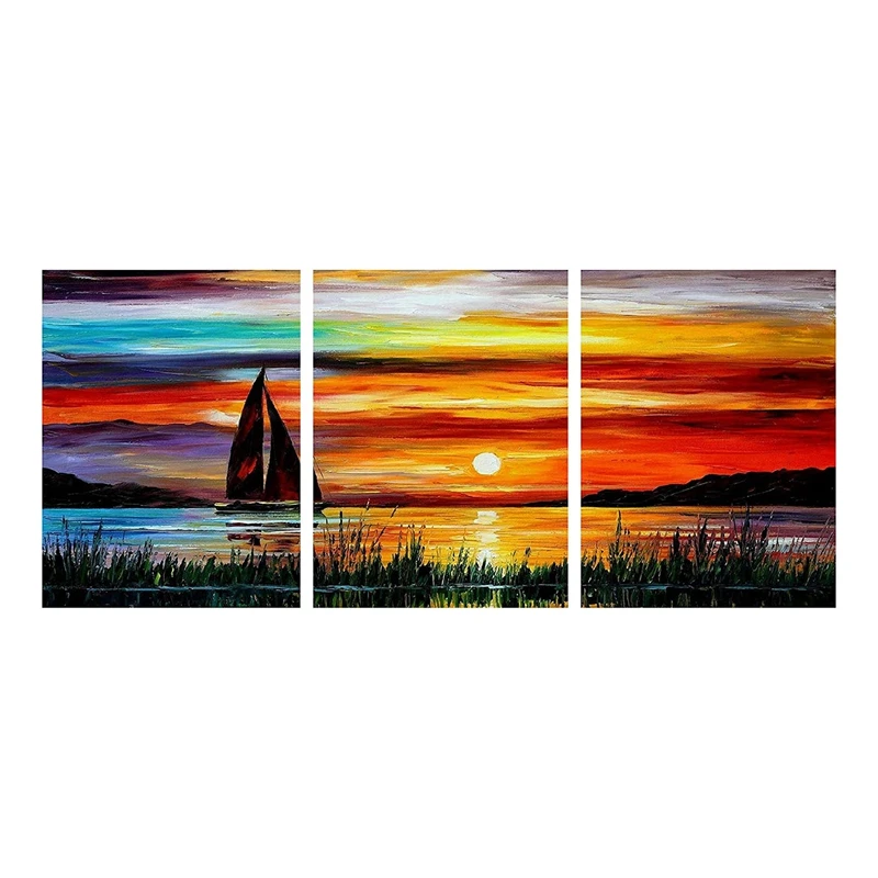 

3 шт., набор для рисования по номерам, 16X20 дюймов