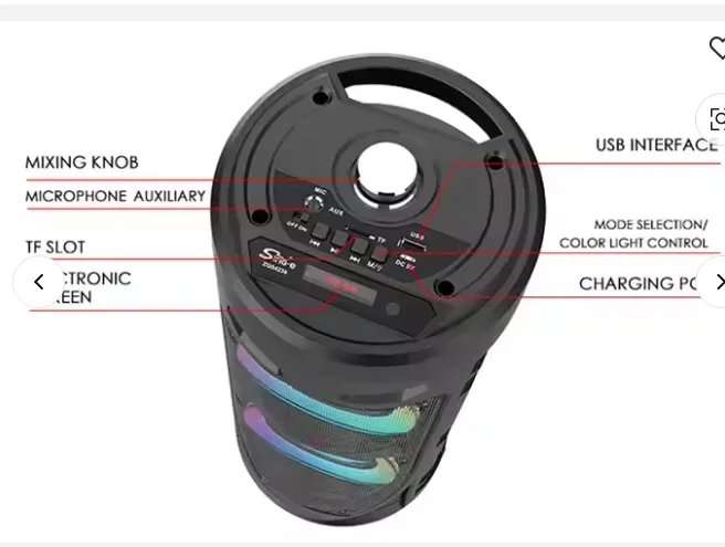 Оптовая продажа уличный Karoake умный басовый динамик сабвуфер Wi-Fi USB-динамик
