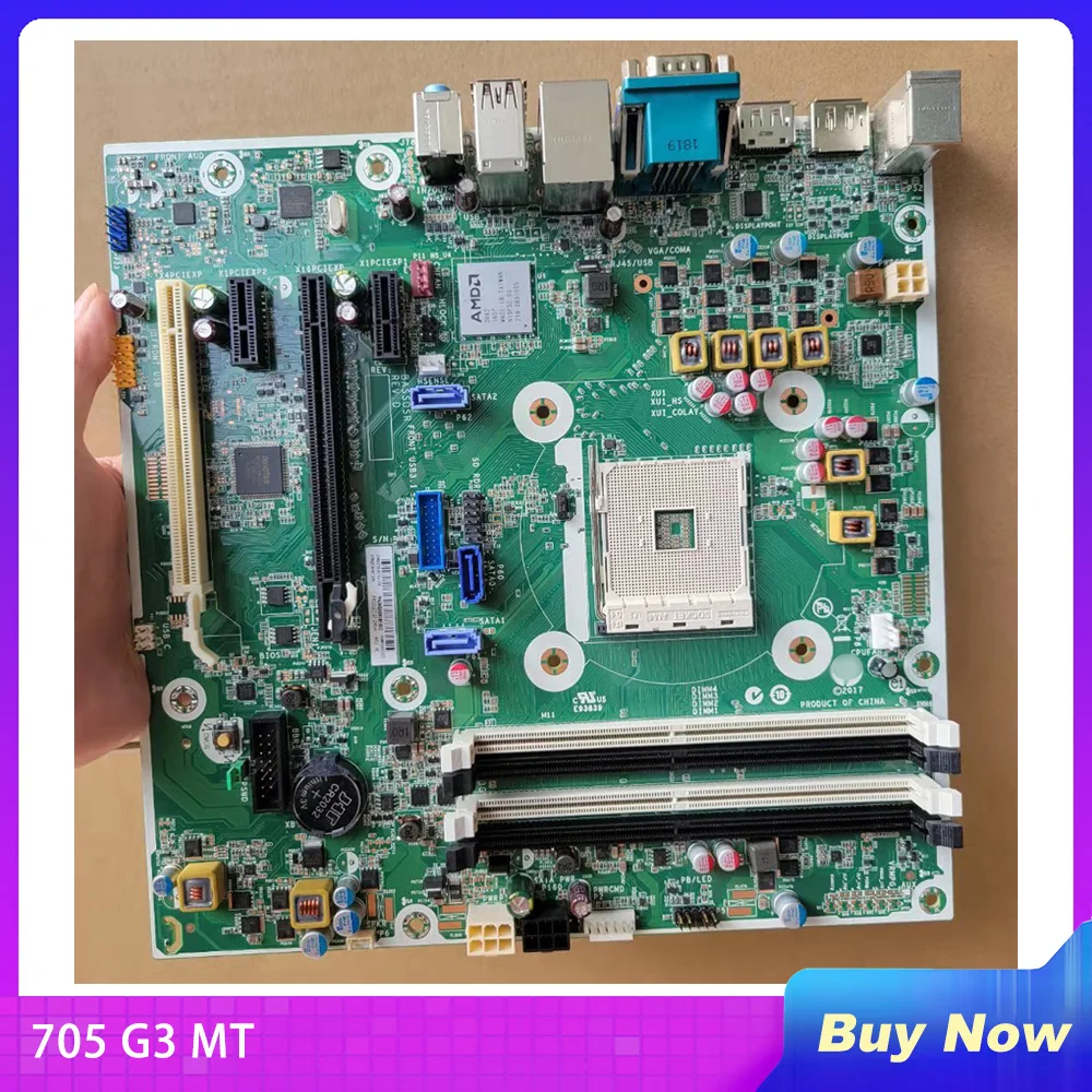 For HP 705 G3 MT Desktop Motherboard 854432-022 928795-001 928795-601 B350 Perfect Test