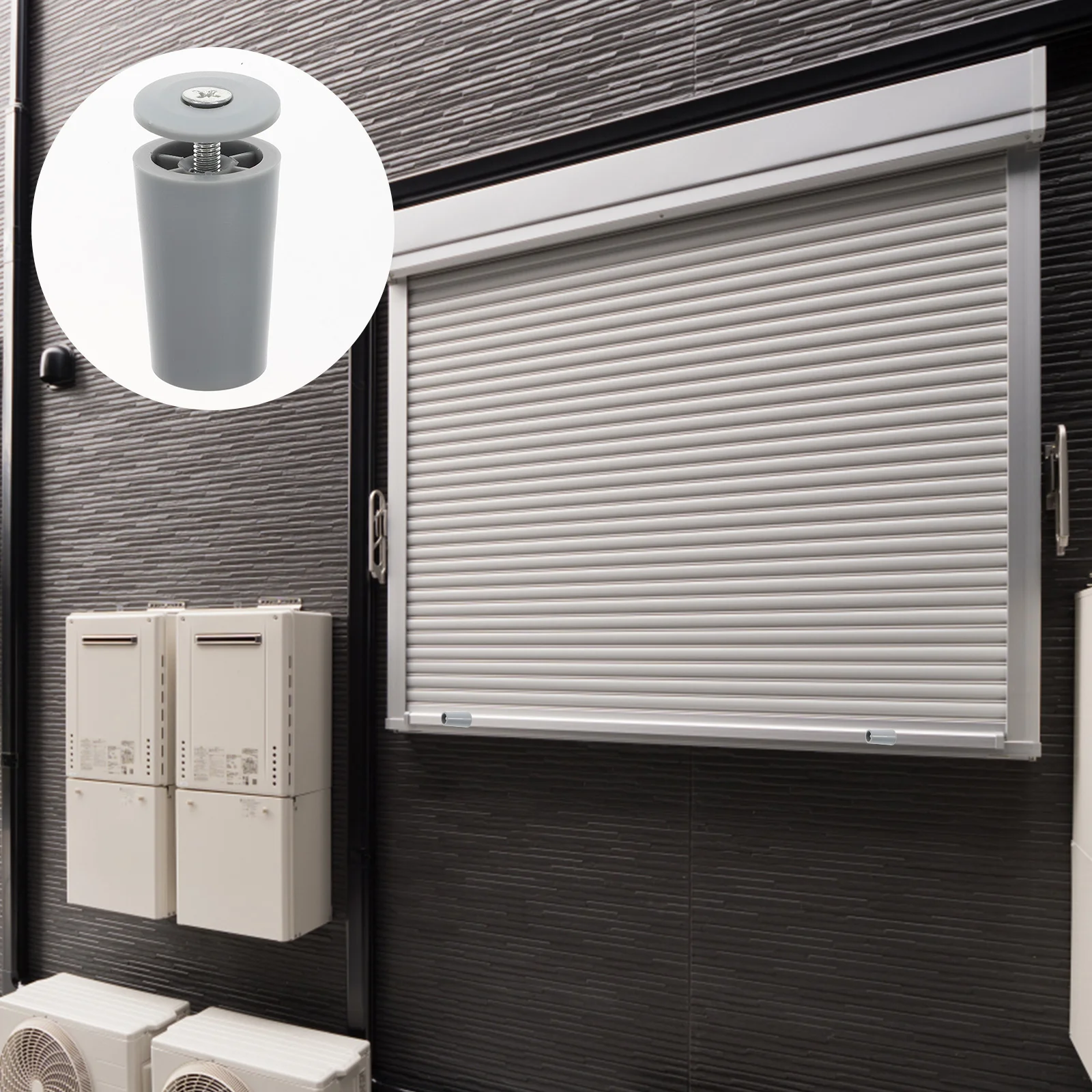 

Roller Shutter Limiter Repair Kit Shutters Stopper Window Screen Pin Replacement Parts Fasteners Blinds