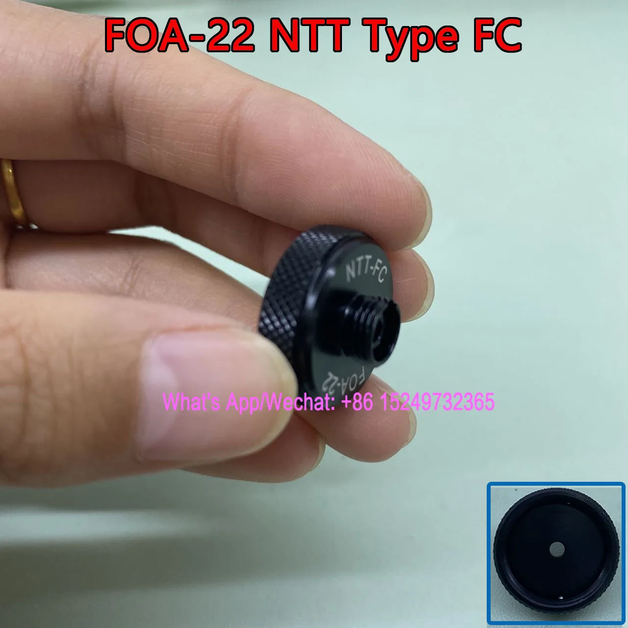 FOA-22 NTT-type FC Connector Adapter For EXFO Optical Power Meter FPM-302X FPM-600 EPM-100 FPM-300 FPM-302 Original FOA22 FC