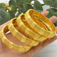 aniid african bangle bracelets for women gold set jewelry indian wedding designer 24k wholesale arabic luxury accessories