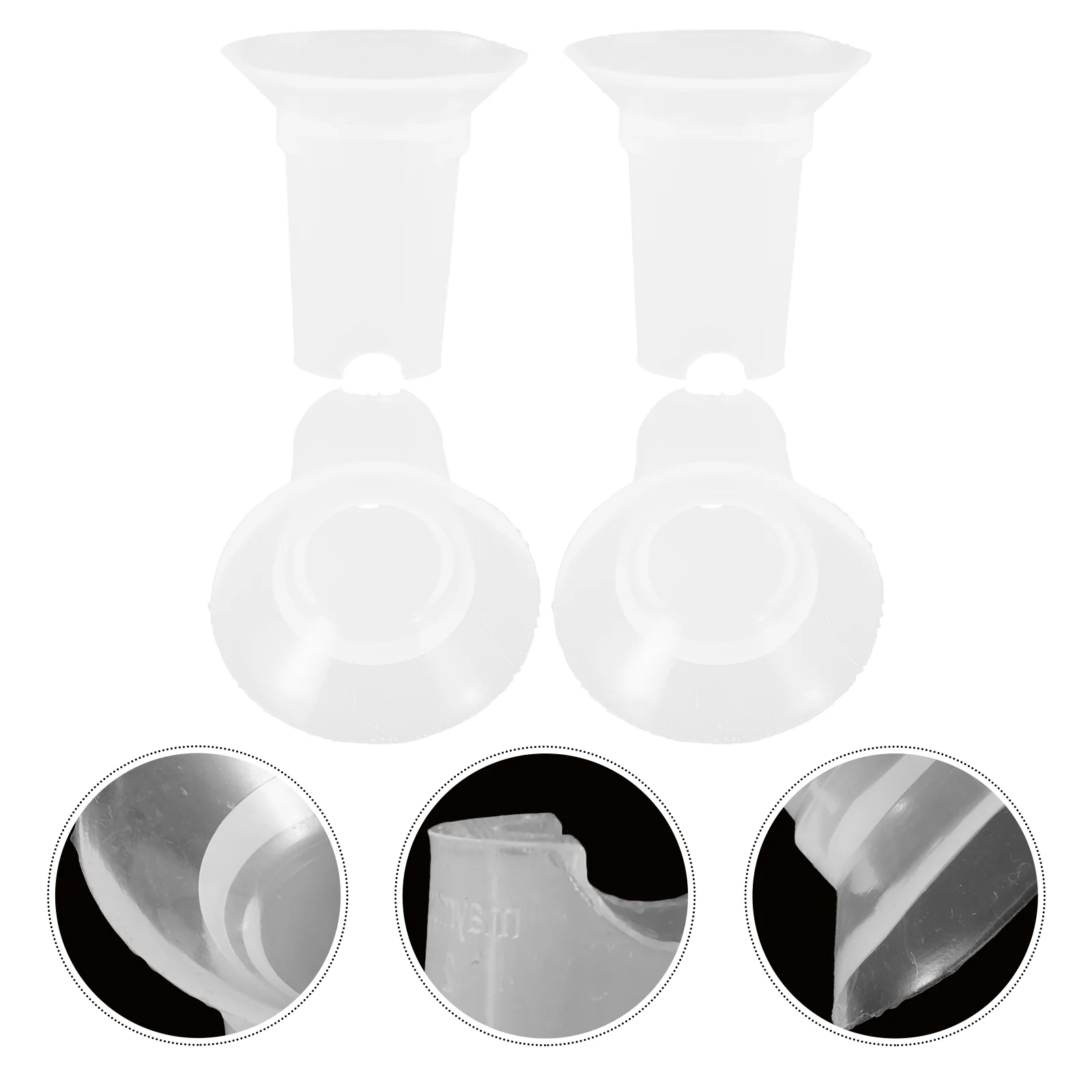 

Breast Pump Pad Replace Electric Cushion Funnel Cover Protector Manual Supplies Silicone Part