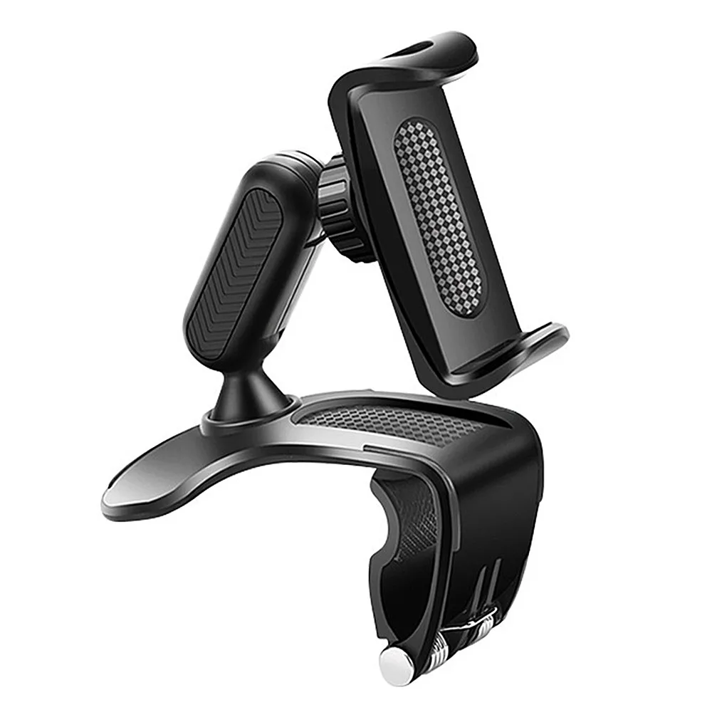 New Car Phone Holder for Dash Board Telephone Holder Car Clip Smartphone Stand 360 Rotation Bracket for Xiaomi Samsung IPhone