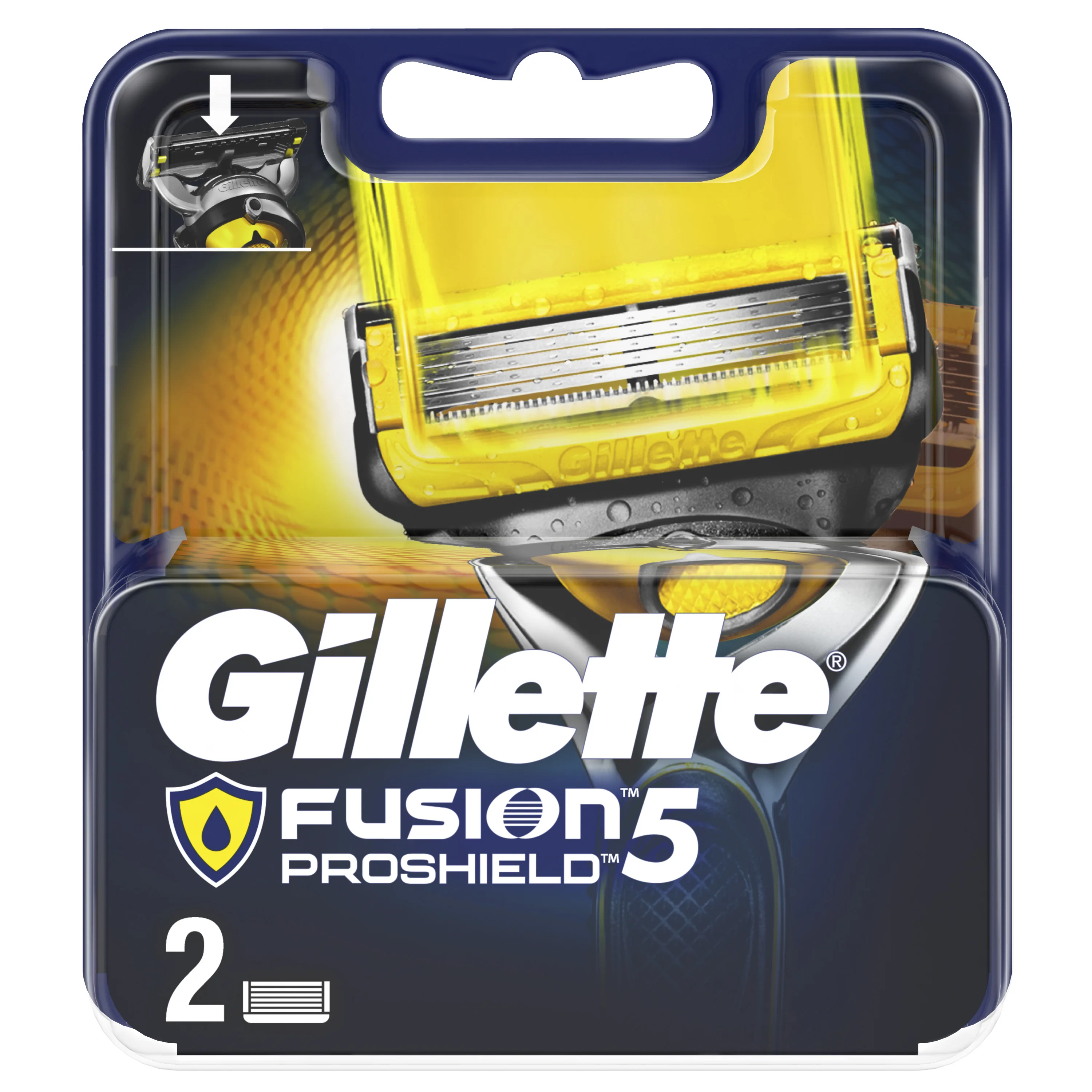 Сменные кассеты Gillette Fusion ProShield (2 шт.) | Красота и здоровье