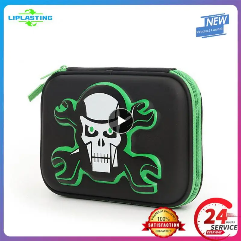 

Skull Pencil Case Super Cool Stationery Storage Bags Student Pencil Bag Stationery Pouch Office Students Kids Organizer