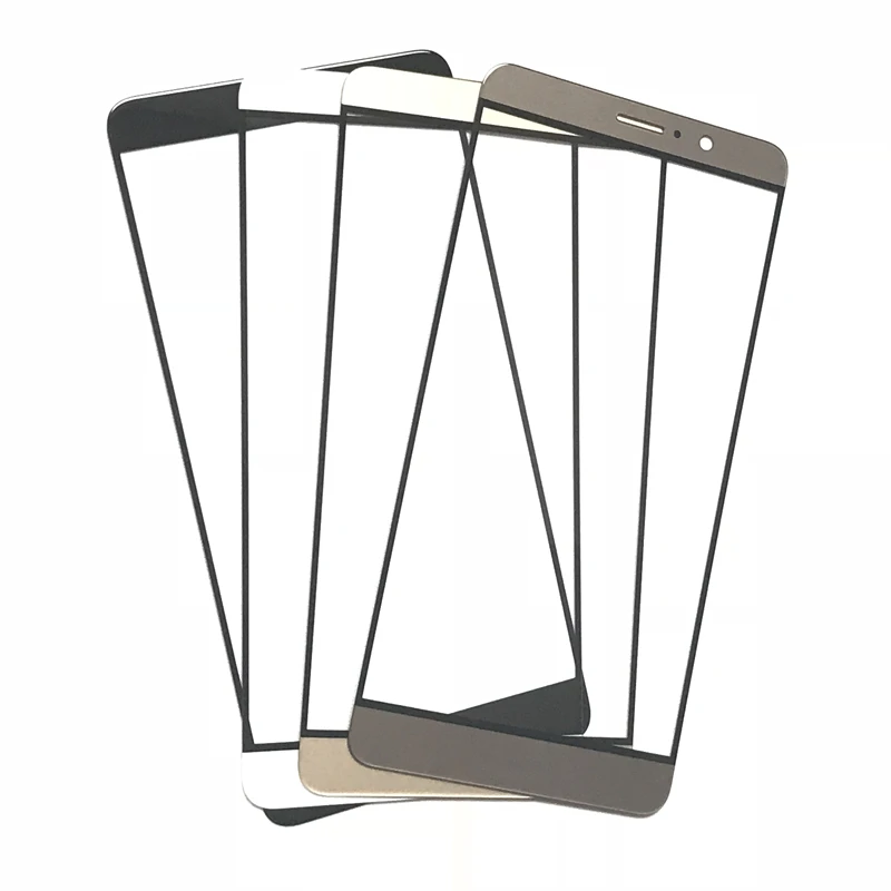 Внешний сенсорный экран 2 шт. ЖК передний стеклянная крышка объектива для Huawei Mate 9