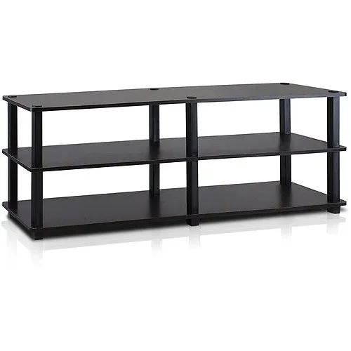 

Tst No-tools 3-Tier Wide Shoe Storage Rack, Espresso/Black