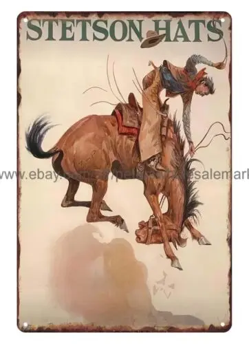 Мужская пещера стена ресторан паб лошадь стедисон шляпы Ковбой Родео