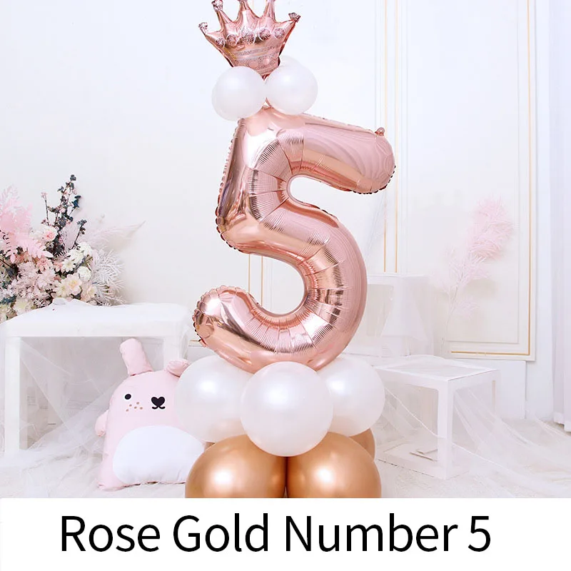 

Воздушный шар из фольги "С Днем Рождения" розового золота Yaobener