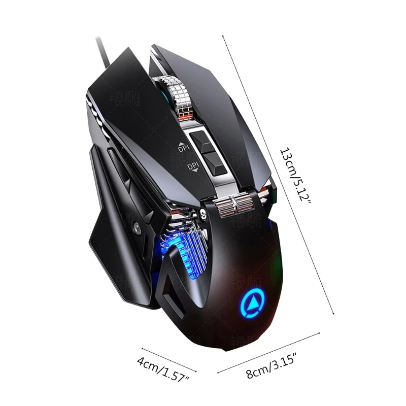 Y1AE G10 Gaming Mechanical Wired Mouse Macro Programming Pressure Gun Glowing Computer Accessories |