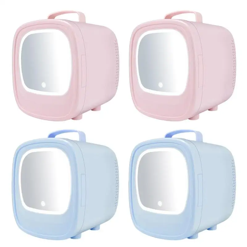 Portable Mini Fridge For Skincare 6l Portable Mini Fridge For Truck Suv Van Car Offices