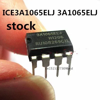

Оригинал 2 шт./3A1065ELJ ICE3A1065ELJ DIP-8