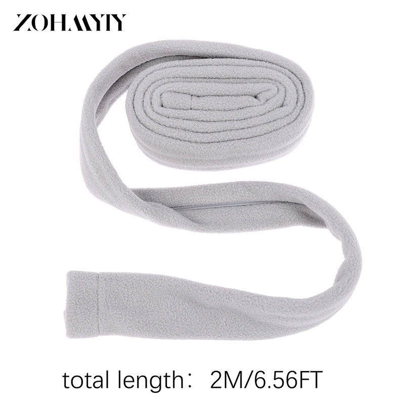 Чехол для шланга на молнии 2 м многоразовый Удобный флисовый изолятор труб