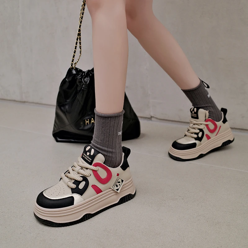 Lanxuryee 2024 брендовая Высококачественная Весенняя повседневная обувь на шнуровке