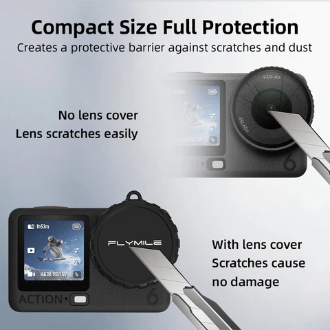 Flymile Lens Cap для DJI OSMO Action 6