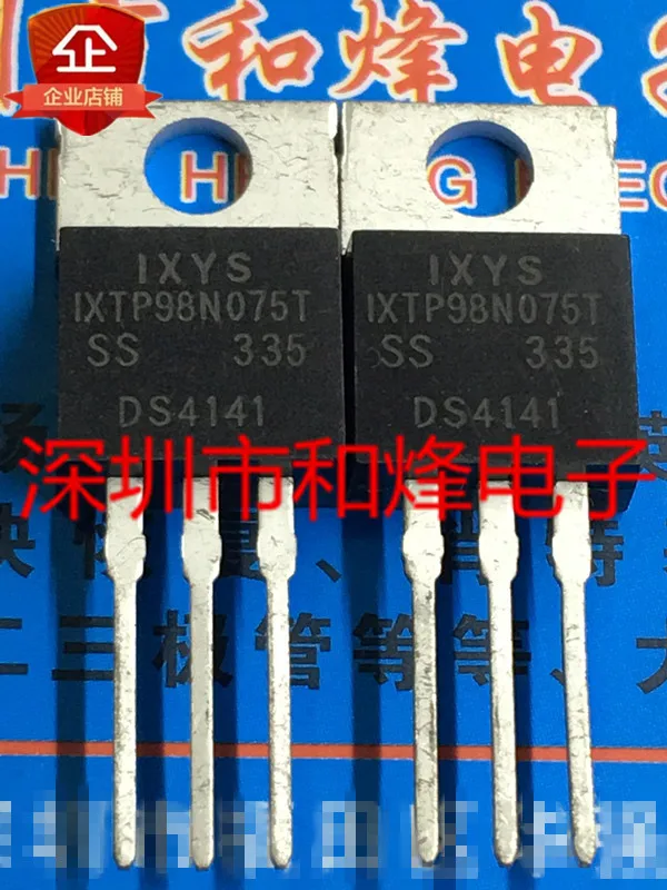 

5PCS-10PCS IXTP98N075T TO-220 On Stock New And Origjnal