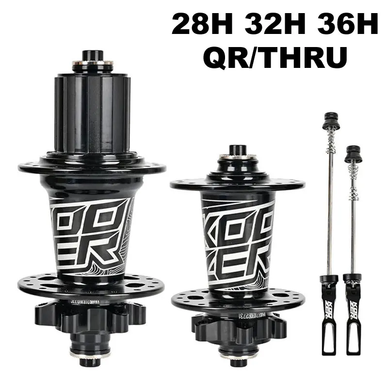 

Ступица подшипника Koozer XM490 для горного велосипеда, Задняя деталь 10*135 мм, 12*142 мм, 28, 32, 36 отверстий, ступица дискового тормоза