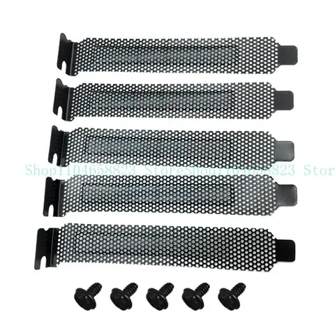 Стальные заглушки слотов PCI 5 шт.