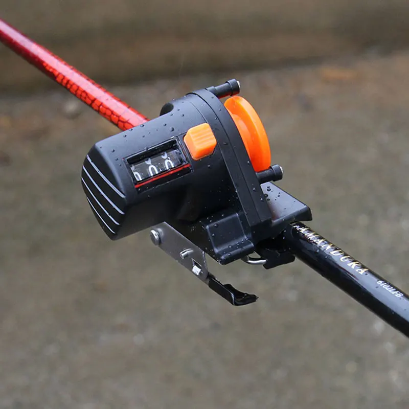 1 шт. рыболовный прибор для измерения глубины лески 0-999 м