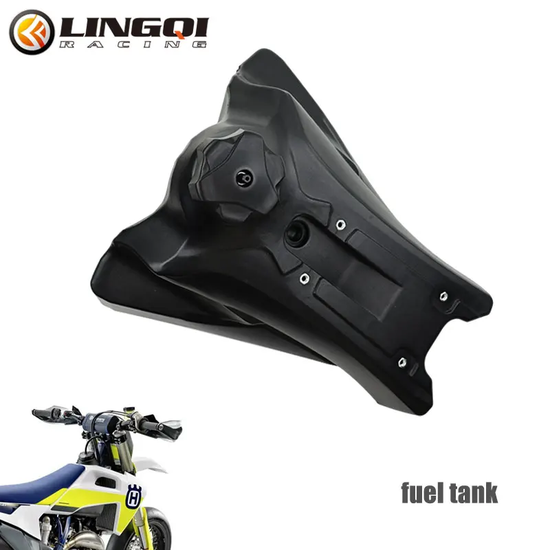 

Ling Qi Off Road Motorcycle Body Accessories Plastic Gas Fuel Petrol Tank For China Husqvarna 65 Pit Dirt Bike Part