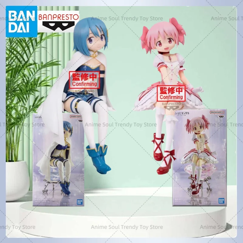 Фото Фигурка BANDAI Banpresto Puella Magi Madoka Magica: Мадока Канамэ, Саяка Мики (Noodle Stopper) — Модель персонажа аниме, игрушка, подарок №1