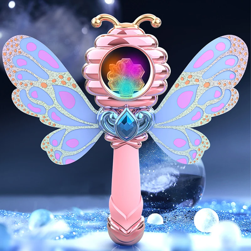 

Children's fairy magic wand girl toy princess glowing little magic fairy music 3-6 years old boy and girl Balala