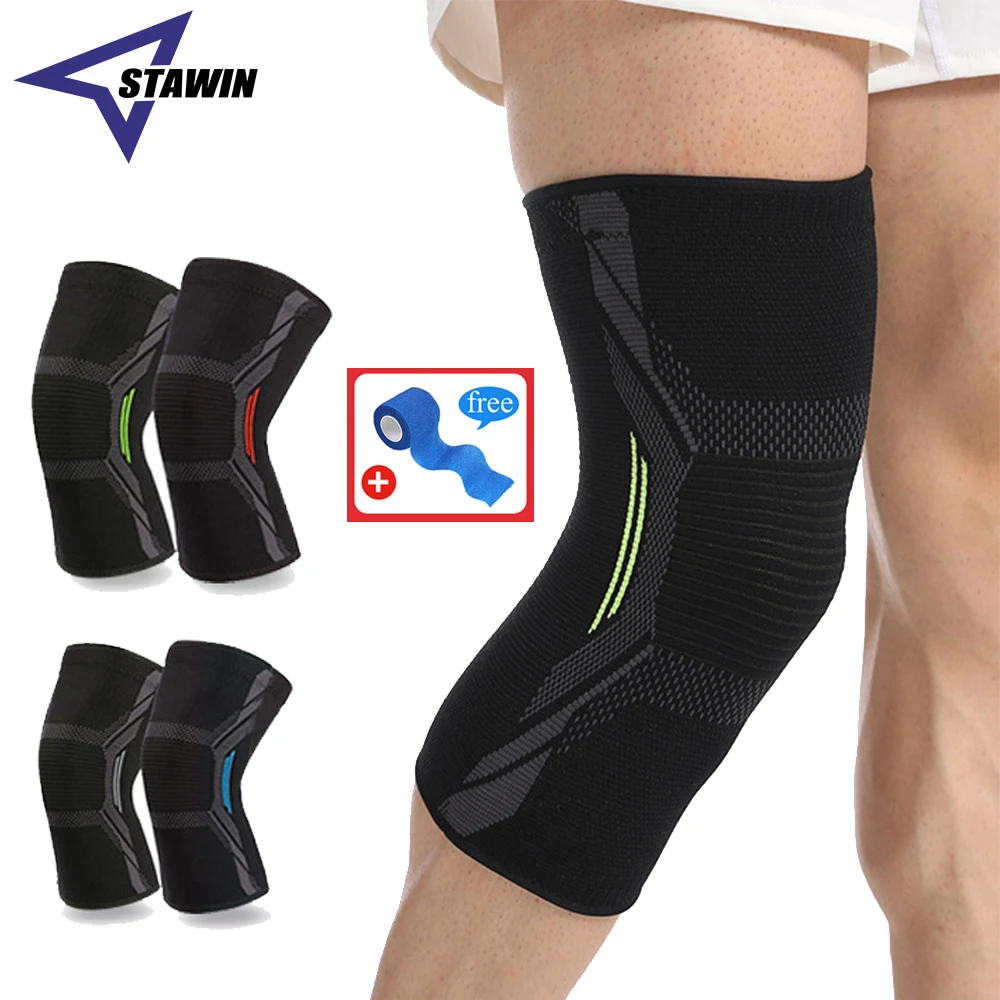 

1 PC Sports Knee Pads Fitness Knee Support Bandage Elastic Nylon Compression Knee Sleeve for Basketball Vollyball Gym наколенник