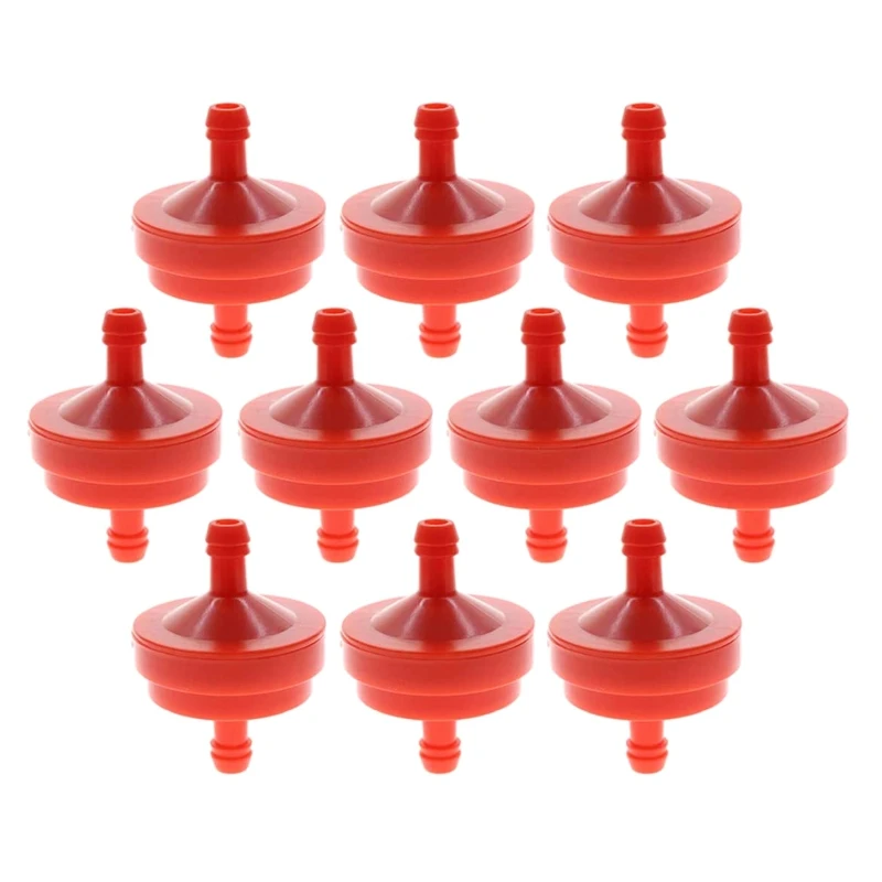 

10 Pcs 1/4" Inline Gas Fuel Filter for Motorcycles, ATV, Dirt Bikes for AM107314